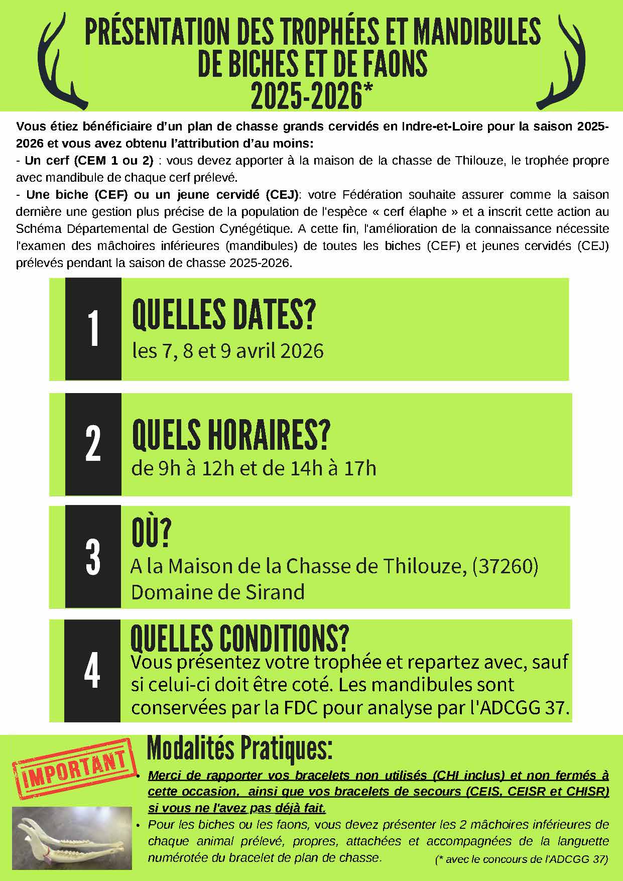 Présentation trophées et mandibules 2026 (A4)